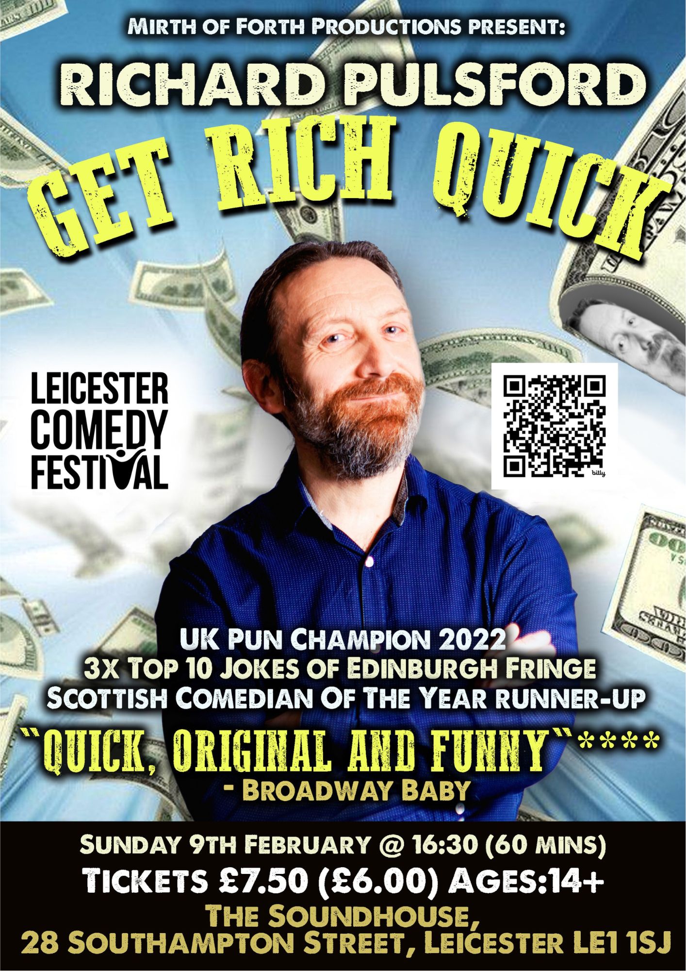 Richard Pulsford: Get Rich Quick - One-liner Solo Standup Show